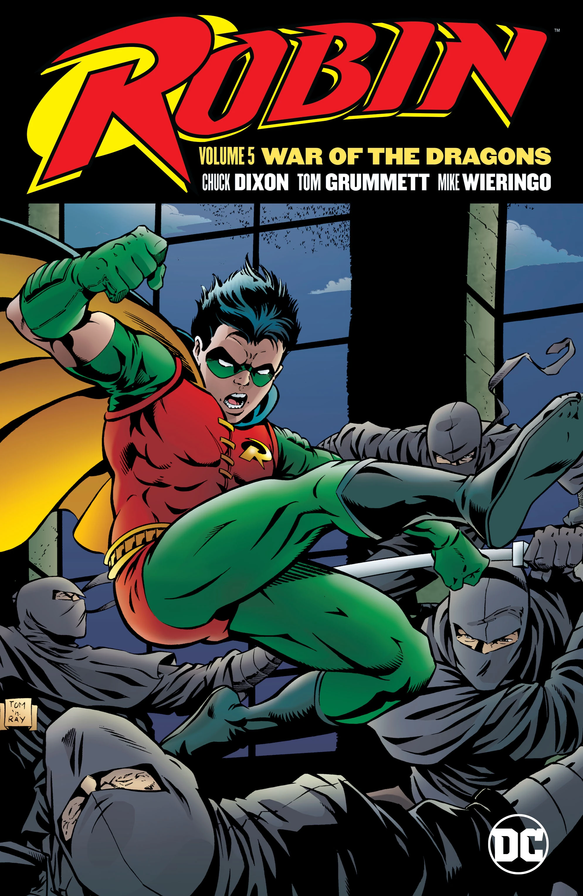 Robin Vol. 5: War of the Dragons (DC, 2018) cover